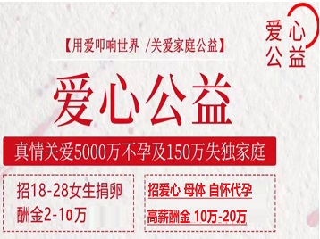 武隆捐卵助孕生子 爱心志愿者招募